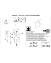 CAYMAN SQ* APLIQUE BLANCO LECTOR LED 3W+6W 3000K